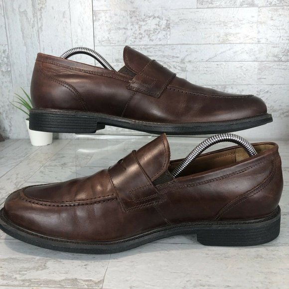 Johnston & Murphy Dark Brown Leather Derbys main image 5